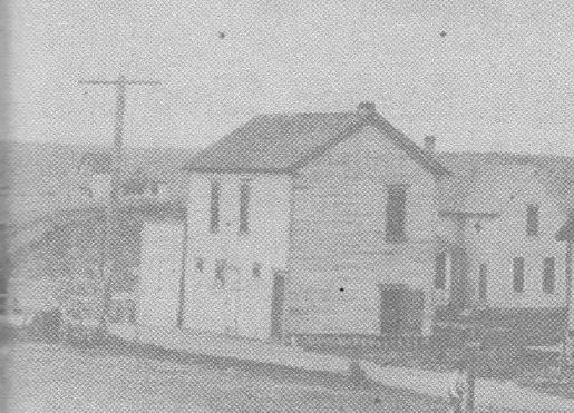 First location of the Davenport Public Library above the city jail.